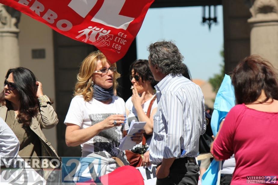 Esattorie, il sit-in dei lavoratori