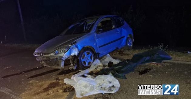 Viterbo News 24 – Incidente mortale sulla provinciale verso Soriano