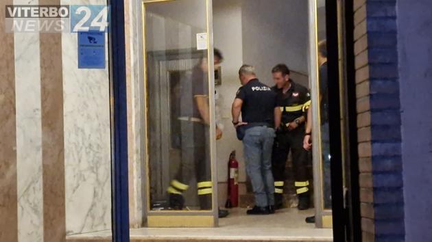 Viterbo News 24 – Donna intrappolata in ascensore durante un incendio