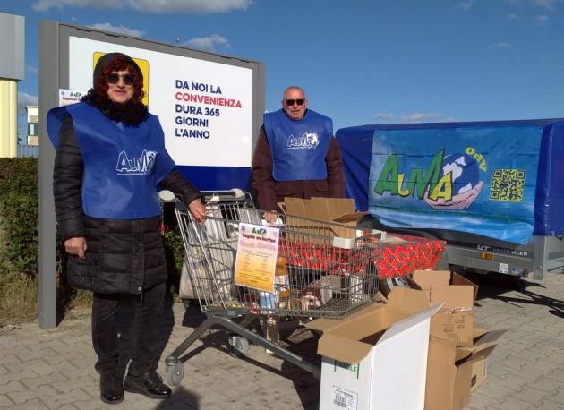 Viterbo News 24 – A Tarquinia svolta la raccolta alimentare per le famiglie bisognose del territorio