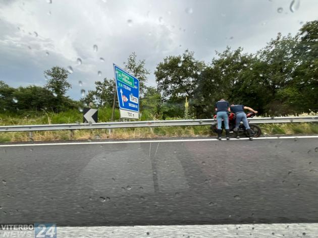 Viterbo News 24 – Tragico incidente sulla SS 675, muore centauro